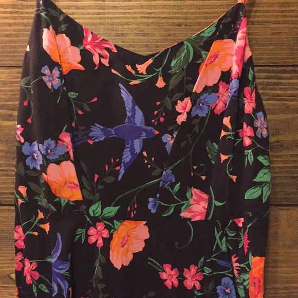 Floral print black dress! - Picture 5 of 5